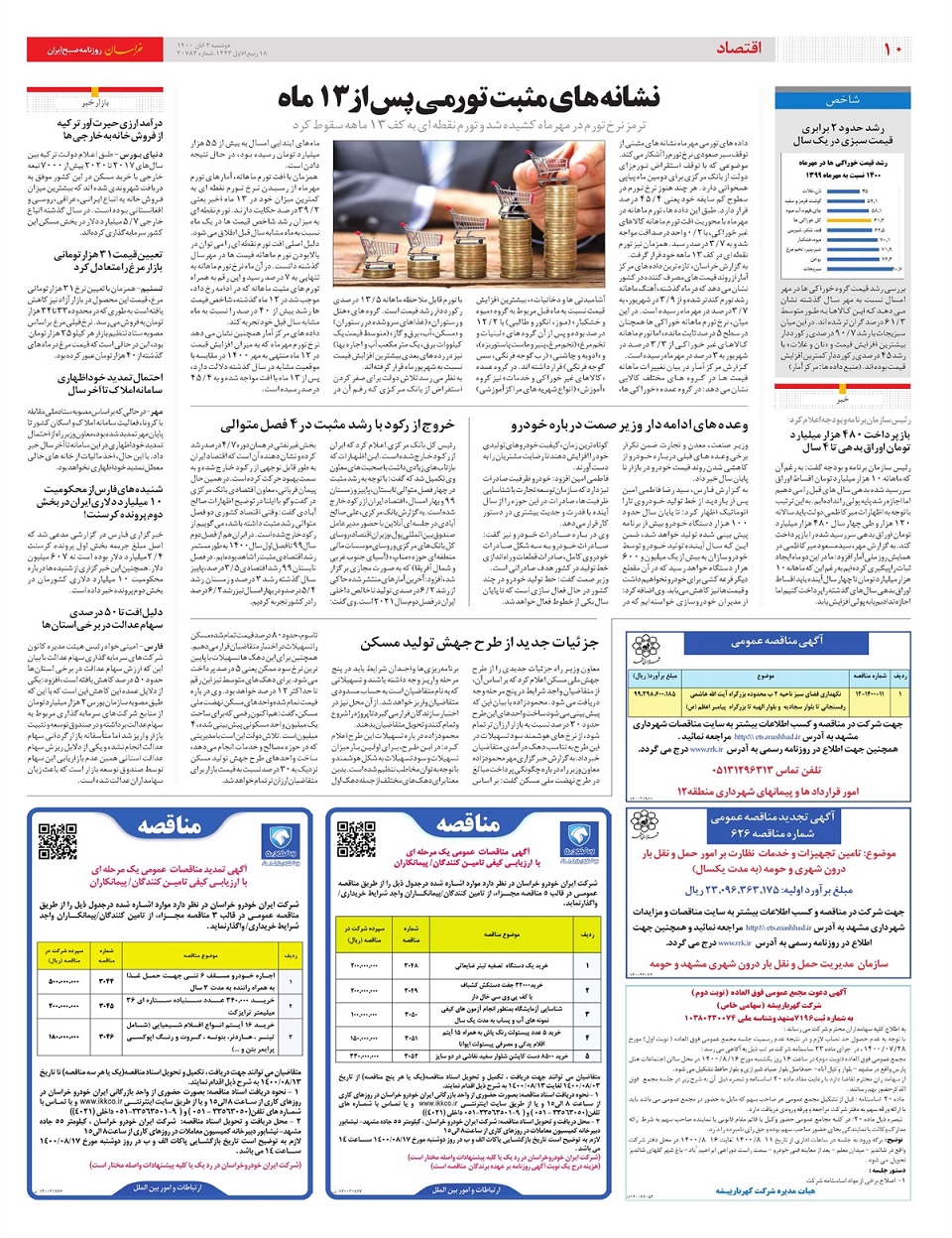 روزنامه خراسان/ عادی‌سازی مازوت‌سوزی!