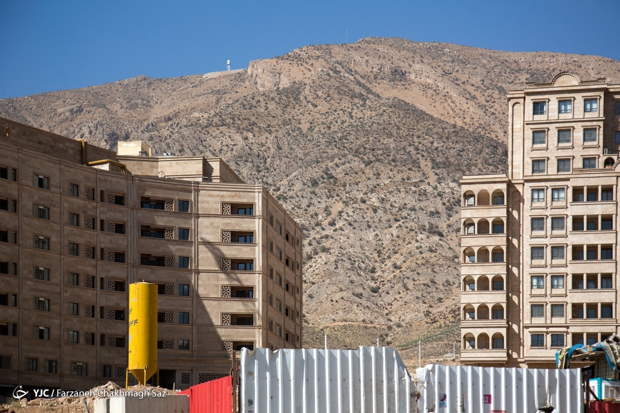 عکس/ ساخت و ساز بی رویه در کوه های دراک شیراز
