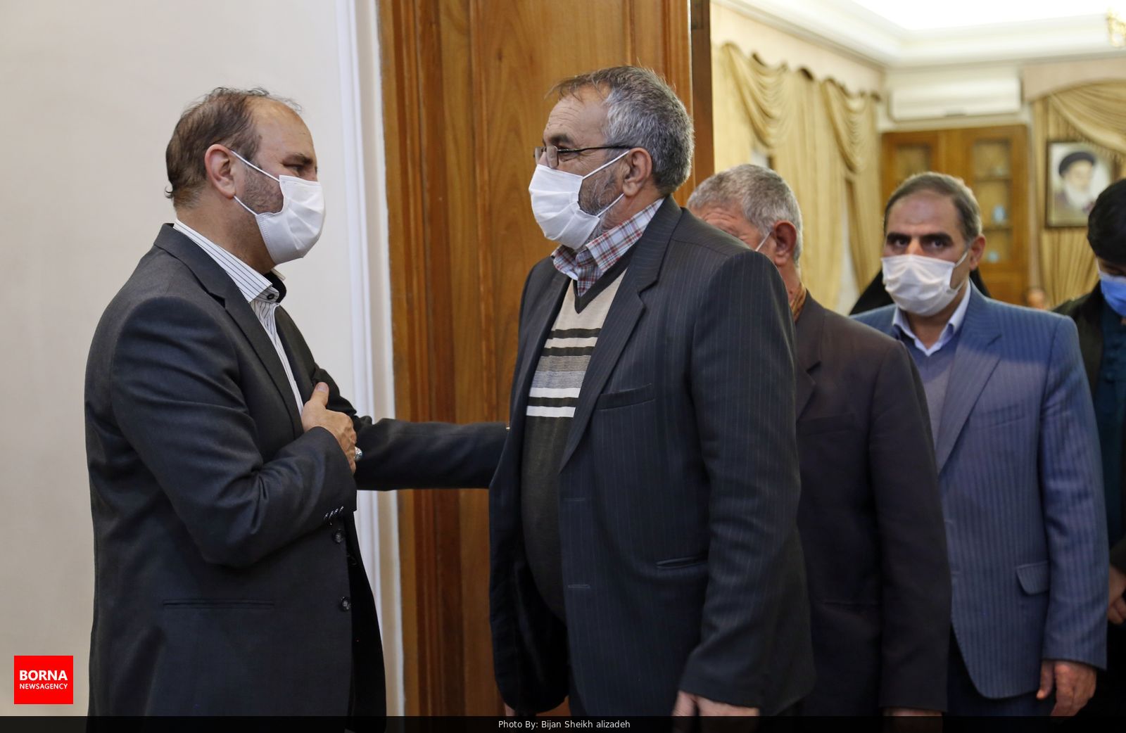 دیدار استاندار آذربایجان شرقی با جمعی از جانبازان