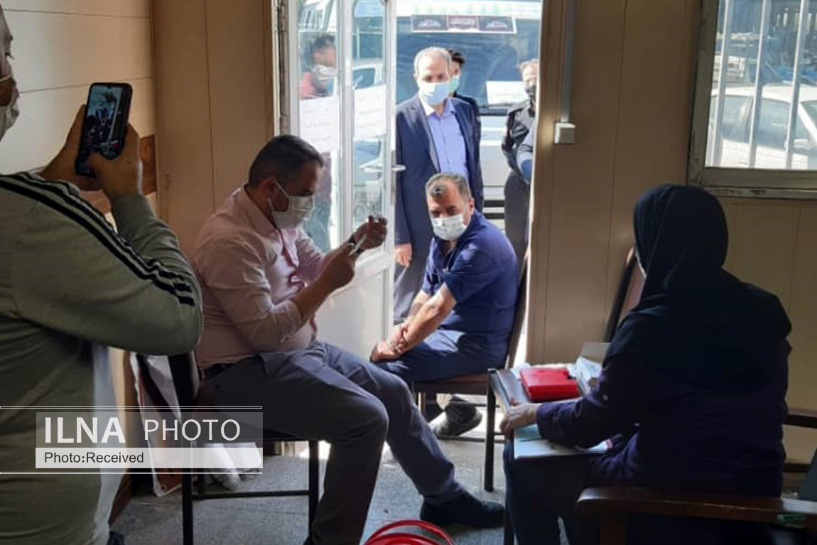 واکسیناسیون مناطقی از جنوب تهران