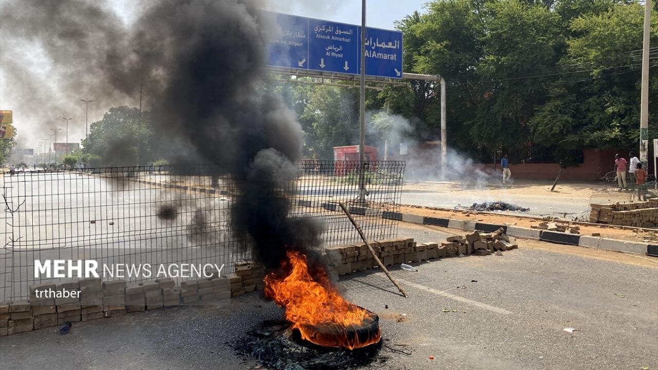 درگیری میان سربازان و معترضان در سودان