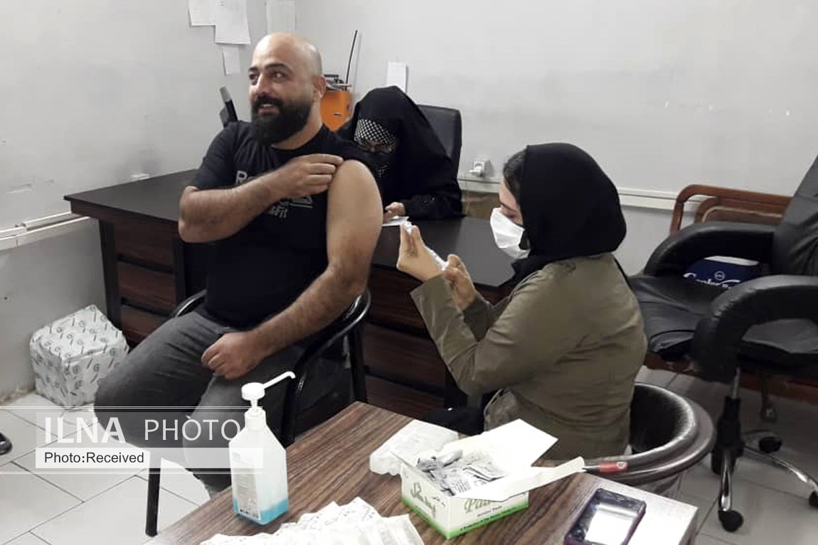 واکسیناسیون مناطقی از جنوب تهران