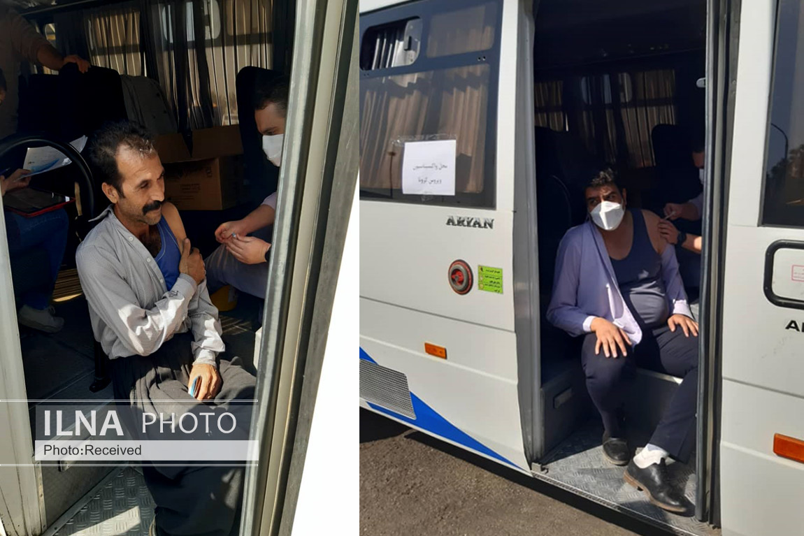 واکسیناسیون مناطقی از جنوب تهران