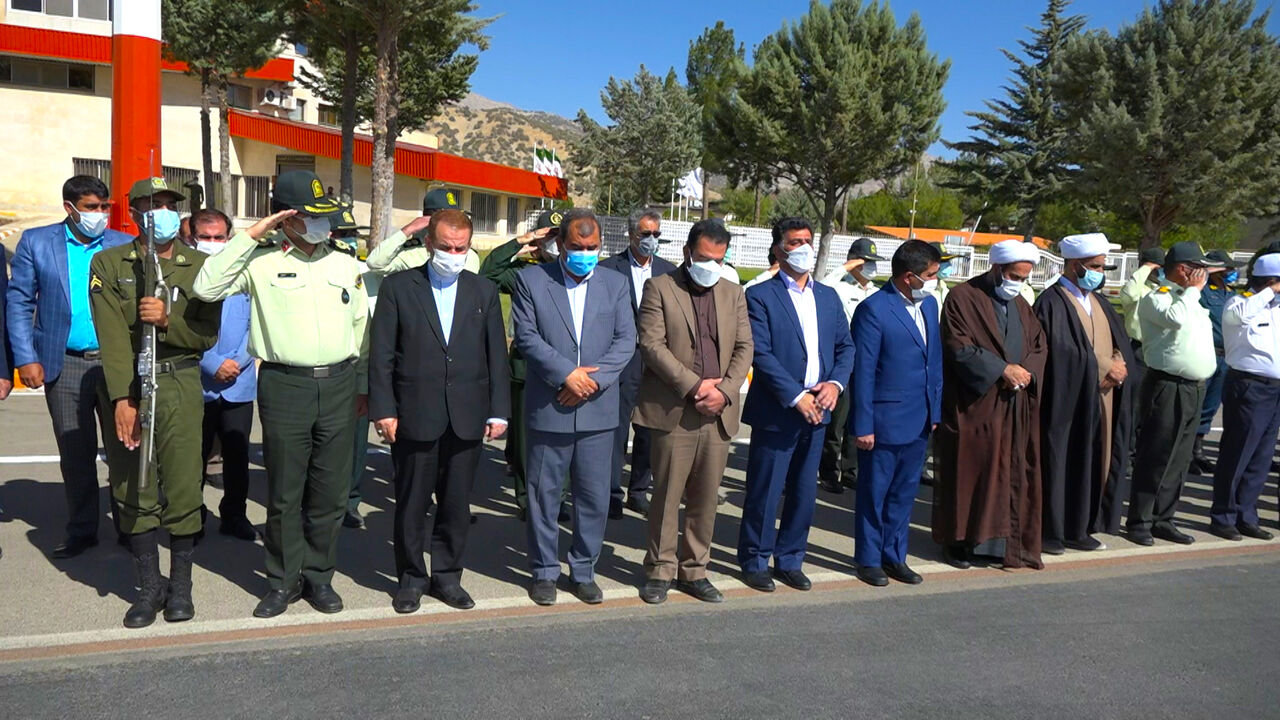 استقبال از پیکر شهید نوروز در فرودگاه یاسوج