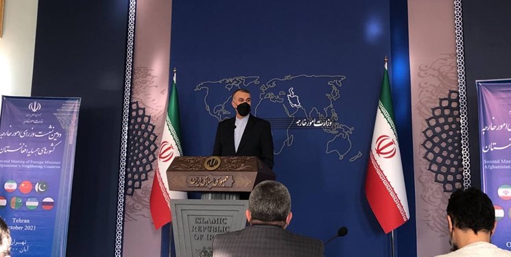 صحبت های وزیر خارجه ایران؛ از تاکید بر حضور همه اقوام در هیئت حاکمه افغانستان تا مذاکرات هسته ای