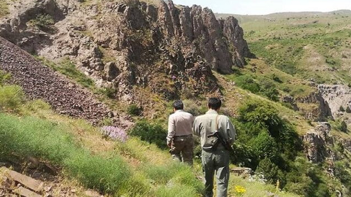 دستگیری شکارچیان آهوان در میانه