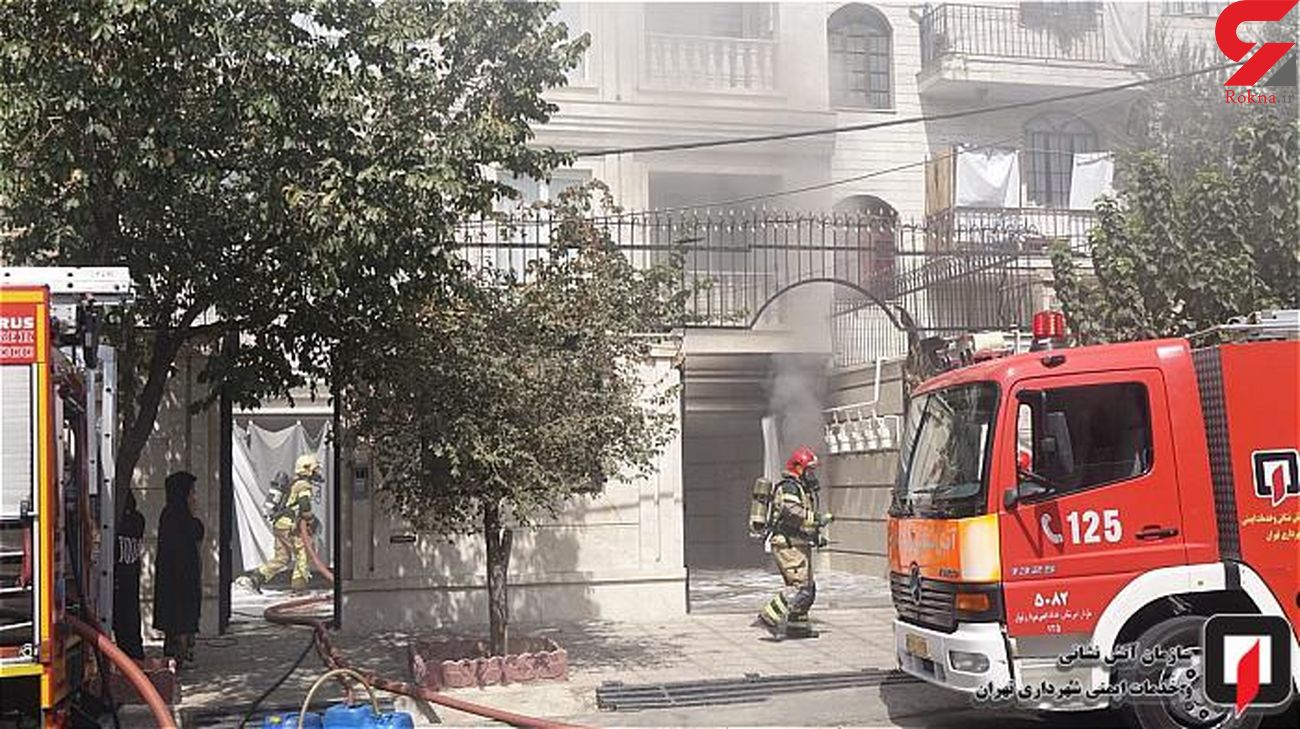 آتش‌سوزی خانه مسکونی در گلستان