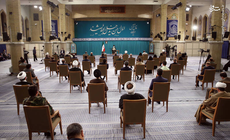 عکس/ دیدار دست‌اندرکاران کنگره شهدای استان زنجان با رهبر انقلاب