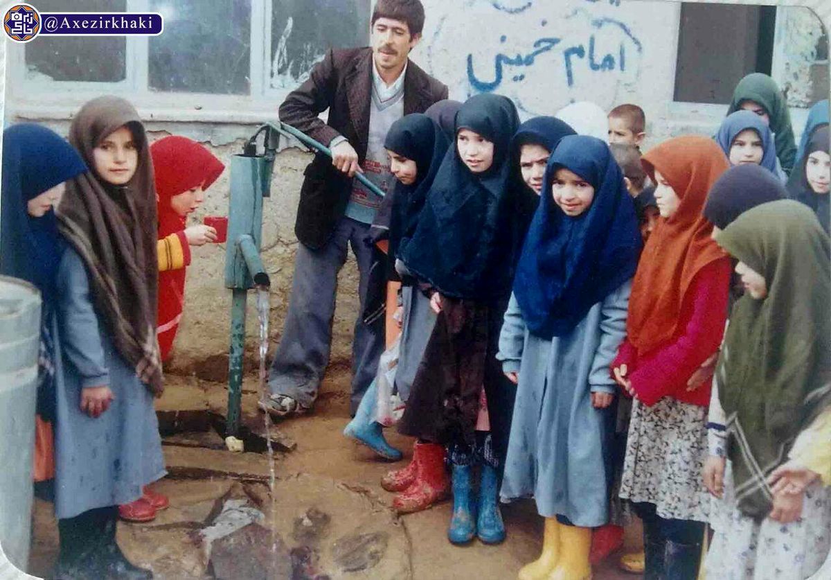 صف آبخوری بچه‌های دهه شصتی!