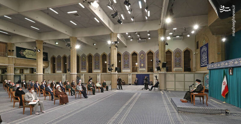 عکس/ دیدار دست‌اندرکاران کنگره شهدای استان زنجان با رهبر انقلاب