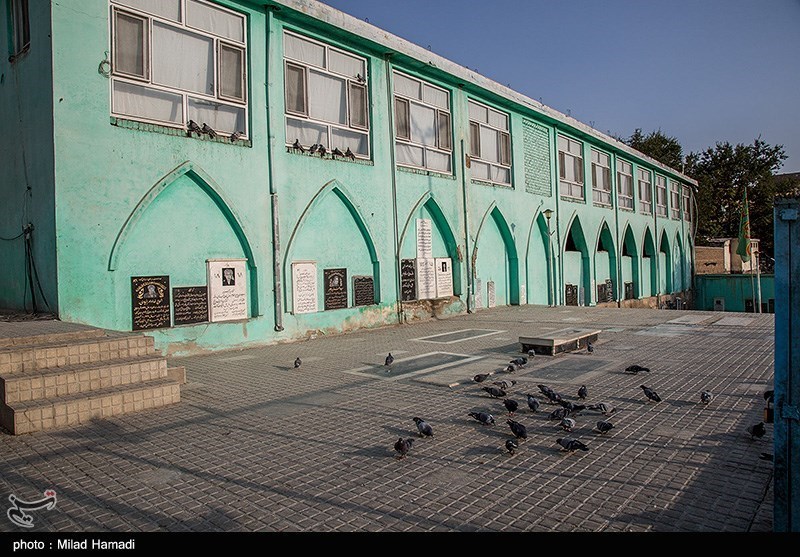 زیبایی افغانستان؛ زیارت سخی در دامنه ی کوه آسمایی