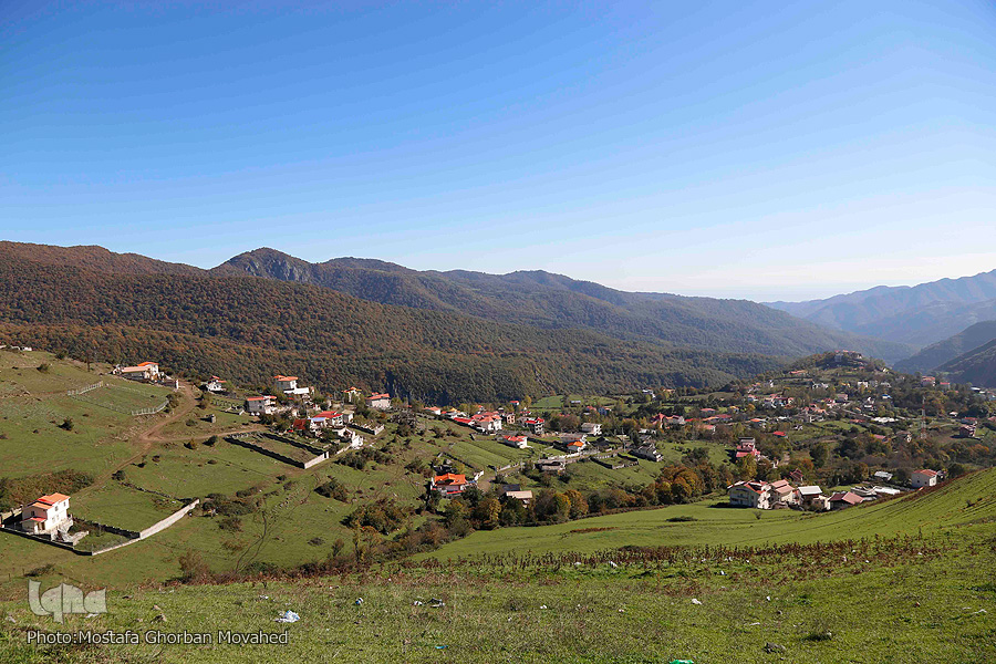 طبیعت پاییزی گردنه حیران