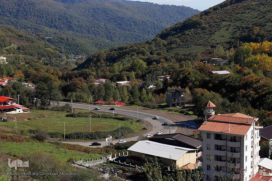 طبیعت پاییزی گردنه حیران