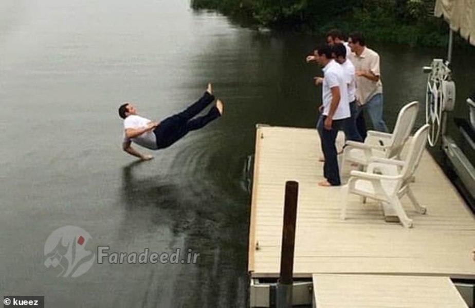 عکس/ یک لحظه قبل از وقوع حادثه