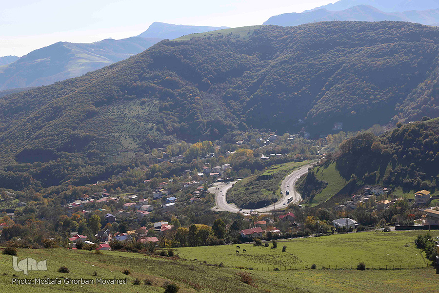 طبیعت پاییزی گردنه حیران