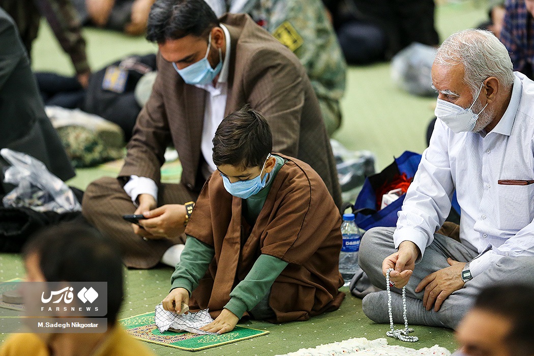 عکس/ سوژه شدن حضور کودکان در نماز جمعه تهران