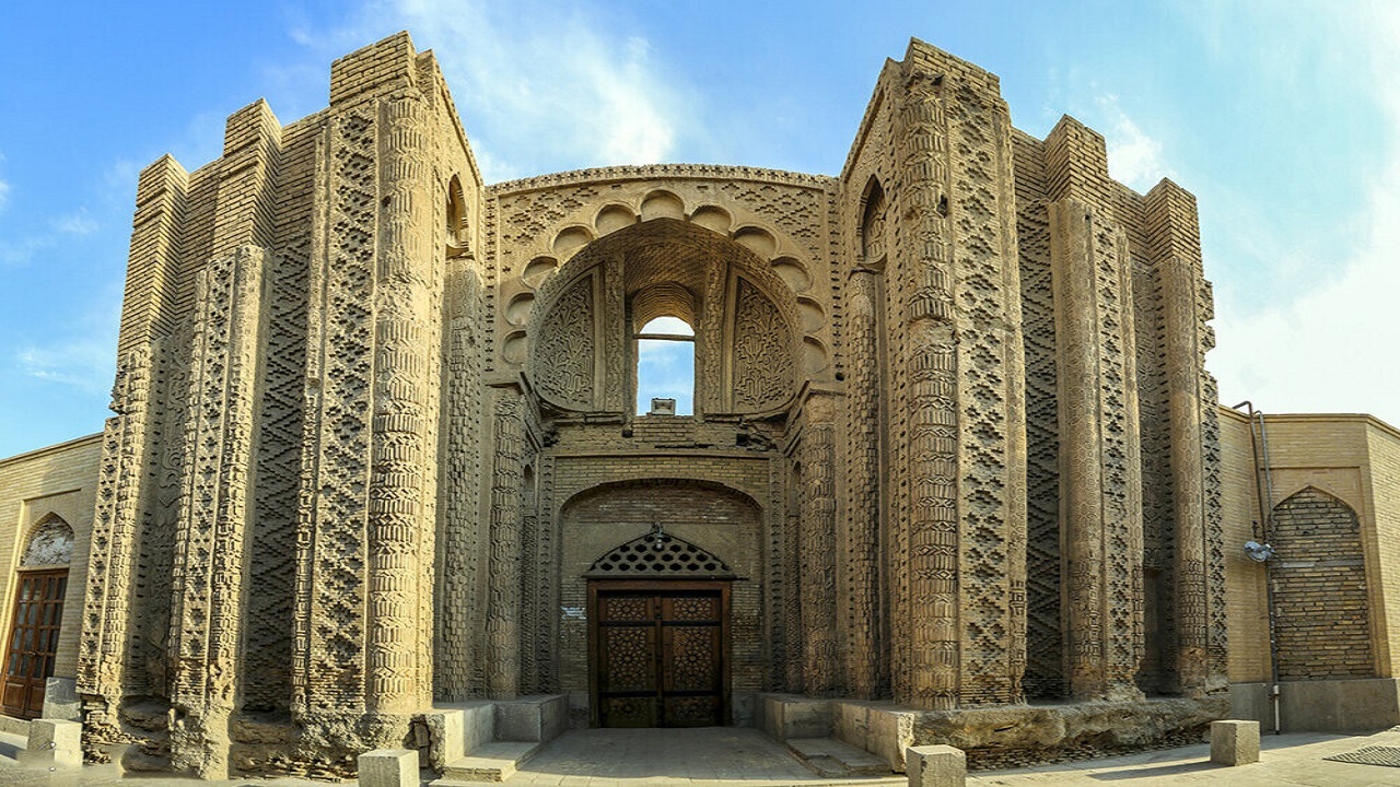 جورجیر؛ بنایی تاریخی که سیلاب آن را نمایان کرد
