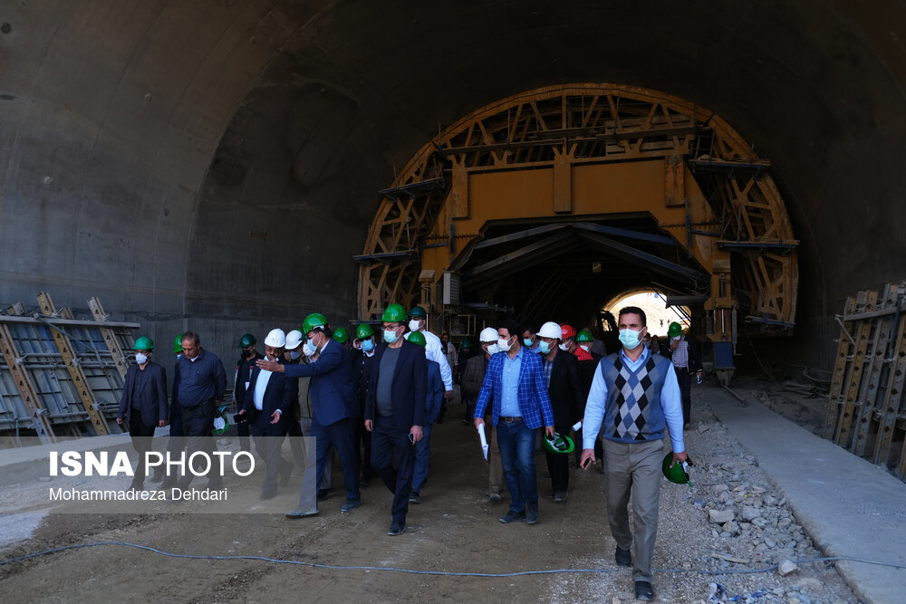 پایان حفاری تونل‌های بزرگراه سپهبد سلیمانی شیراز