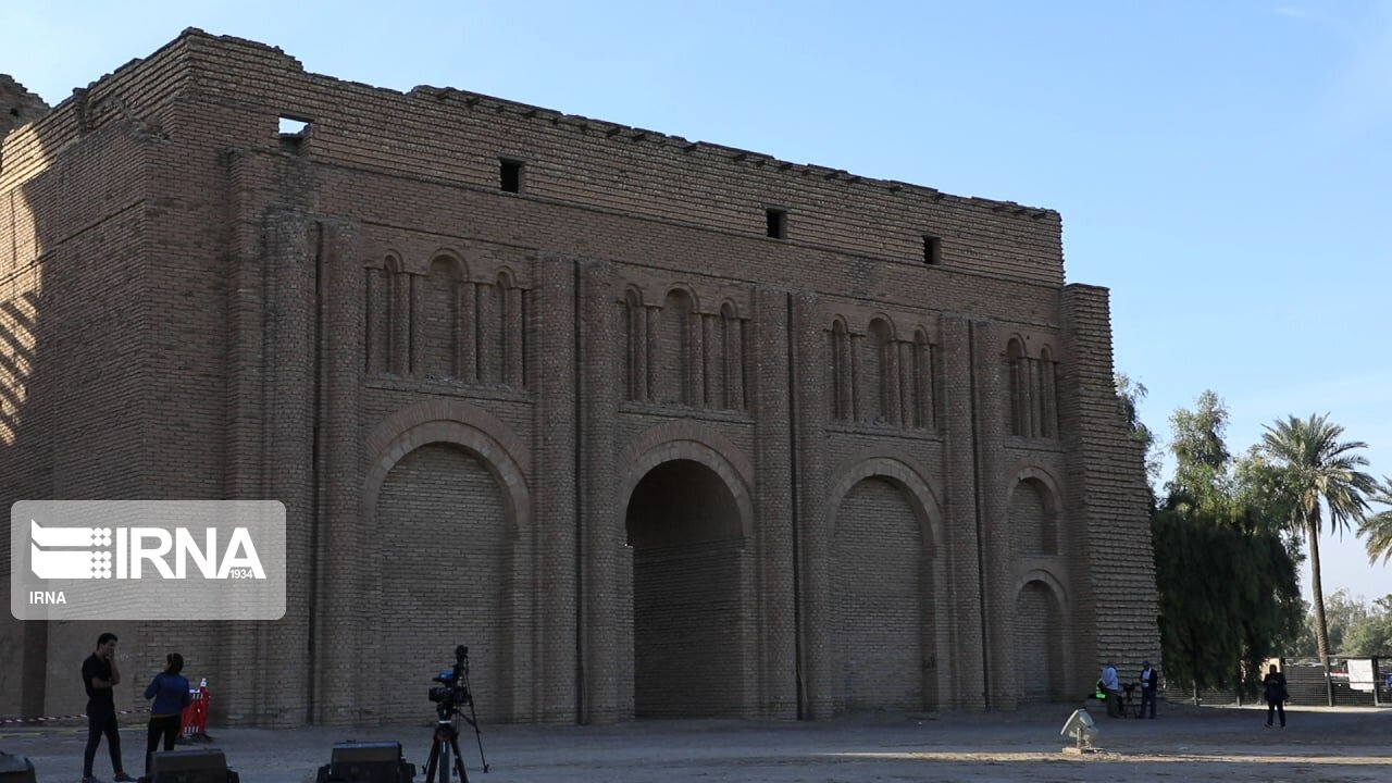 عکس/ مرمت طاق کسری در مدائن
