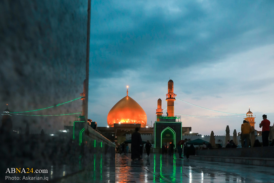 حال و هوای زائران در حرم مطهر امامین عسکریین(ع)