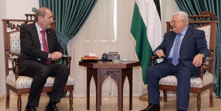 دیدار وزیر خارجه اردن با محمود عباس در رام‌الله