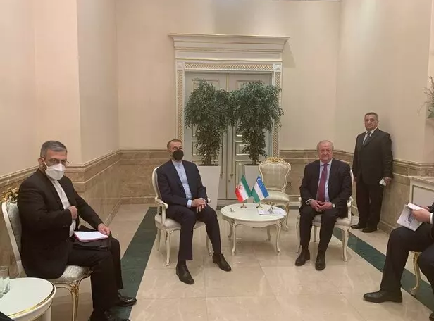 دیدار امیرعبداللهیان با وزیر امور خارجه جمهوری ازبکستان