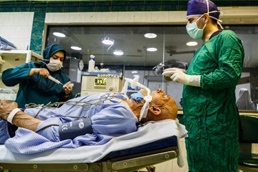 انجام ۶۰ عمل جراحی رایگان چشم در تبریز
