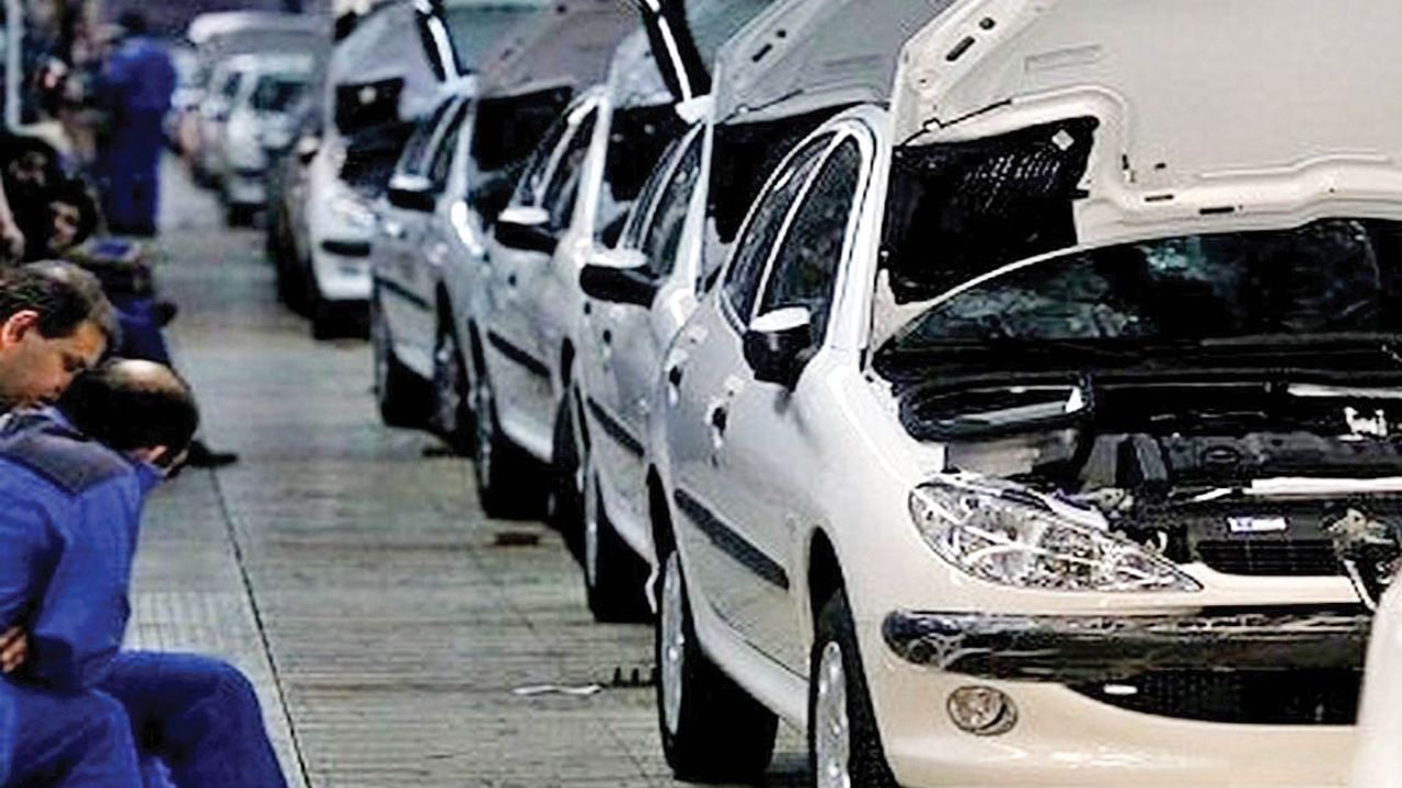 آمار تفکیکی تولید خودروهای سواری در ایران سال 1399 و 1400