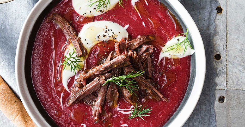 آموزش تهیه سوپ محبوب «بورش» در روسیه