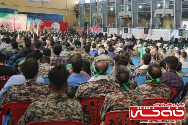 همایش یاران حاج قاسم در رفسنجان برگزار شد