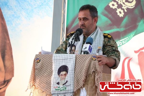 همایش یاران حاج قاسم در رفسنجان برگزار شد