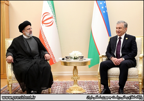 عکس/ دیدار رئیس جمهور ازبکستان با دکتر رئیسی