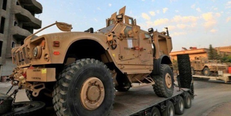 100 کامیون آمریکایی حامل تجهیزات لجستیک وارد سوریه شد