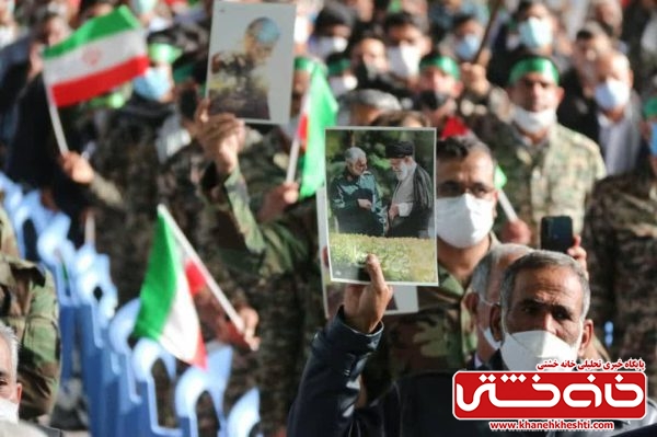 همایش یاران حاج قاسم در رفسنجان برگزار شد
