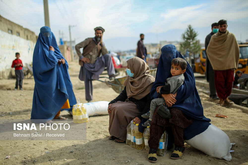 عکس/ کمک‌های سازمان جهانی غذا به مردم افغانستان