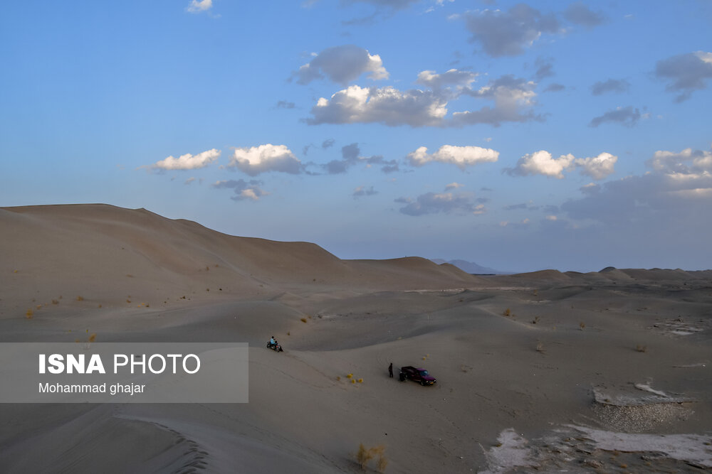 ایران زیباست؛ کویر زیبای «ریگ ملک»
