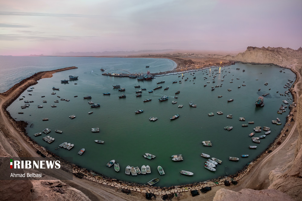عکس/ بندر زیبای بریس در سیستان و بلوچستان