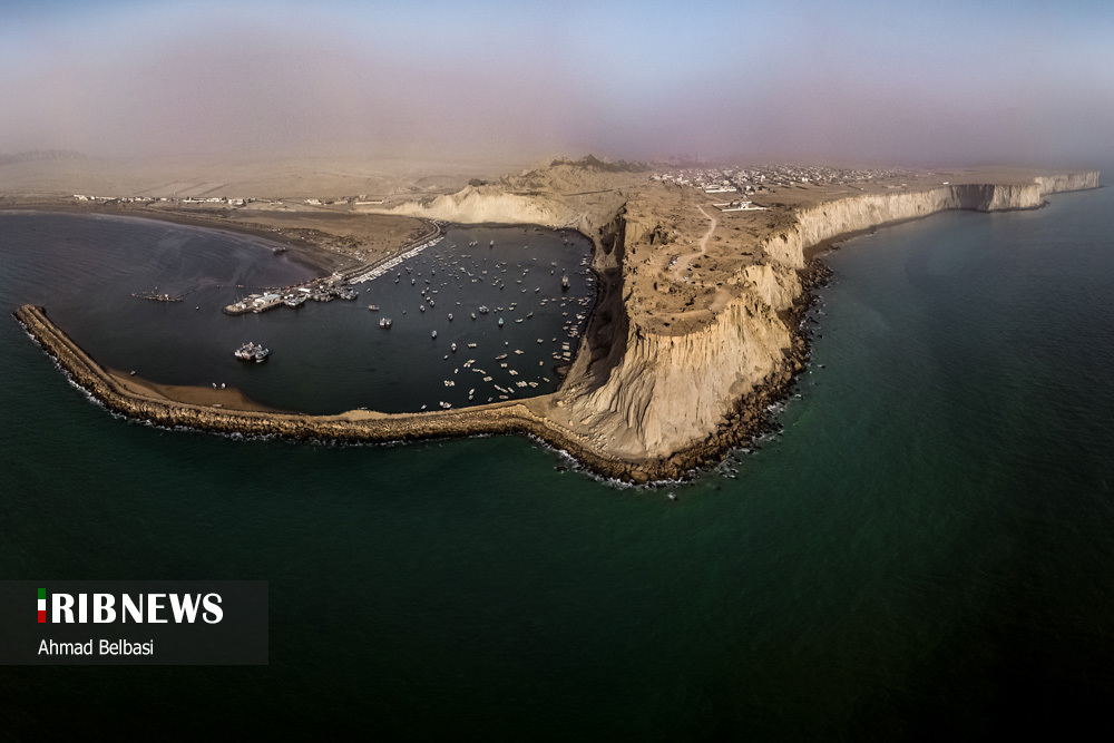 عکس/ بندر زیبای بریس در سیستان و بلوچستان
