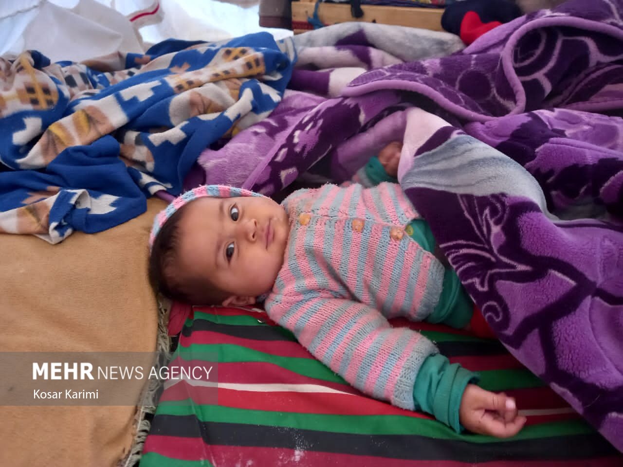 عکس/ وضعیت روستای زلزله زده «سوسن سرخاب» اندیکا