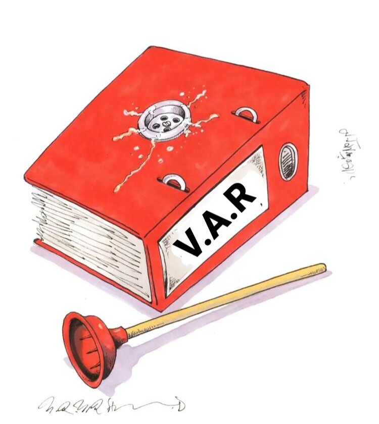 کاریکاتور/ آخرین وضعیت پرونده VAR در فدراسیون!