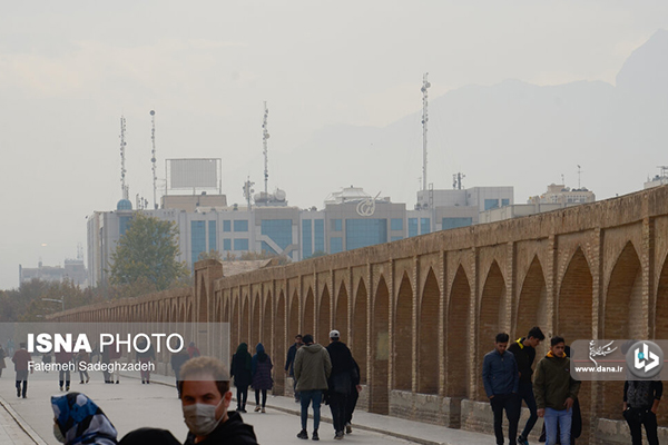  اصفهان، رکورددار آلوده‌ترین کلان‌شهر کشور