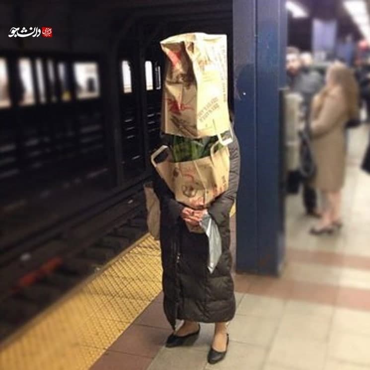 عکس/ ظاهرهای عجیب و غریب در متروی نیویورک!