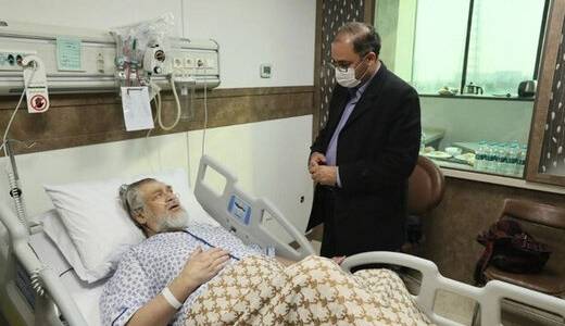 نادر طالب‌زاده در بیمارستان بستری شد