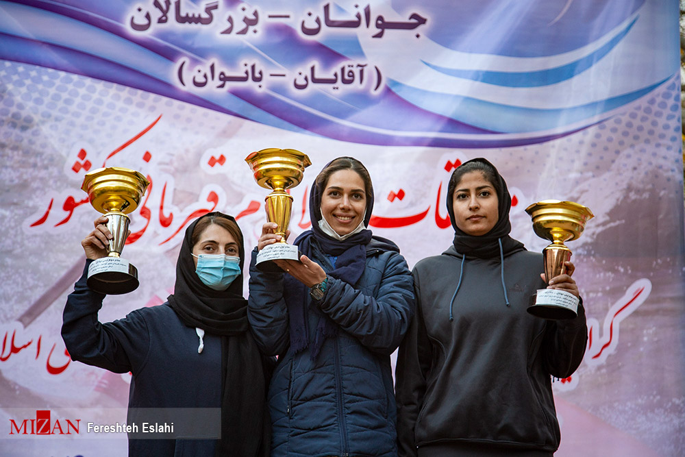 عکس/ مسابقات «اسلالوم» بانوان قهرمانی کشور