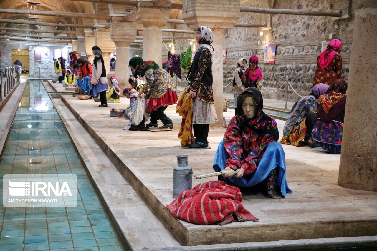 عکس/ رختشویخانه زنجان، نمادی از قدمت پاکیزگی ایرانیان