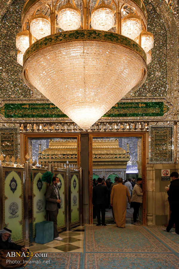 عکس/ حال و هوای حرم مطهر امام علی(ع)