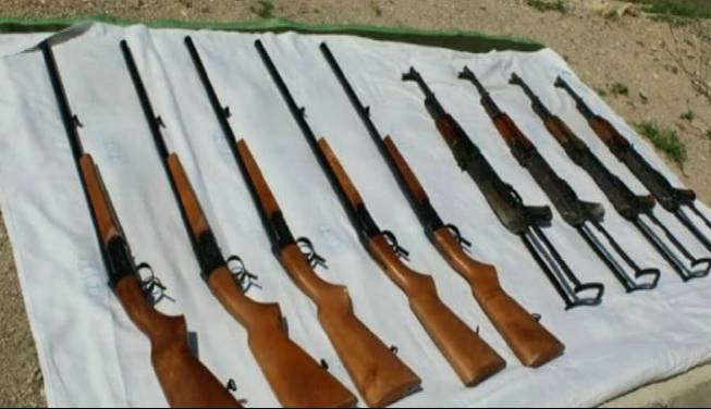 کشف ۸ قبضه سلاح غیر مجاز در پوشش حمل تره‌بار در نجف‌آباد