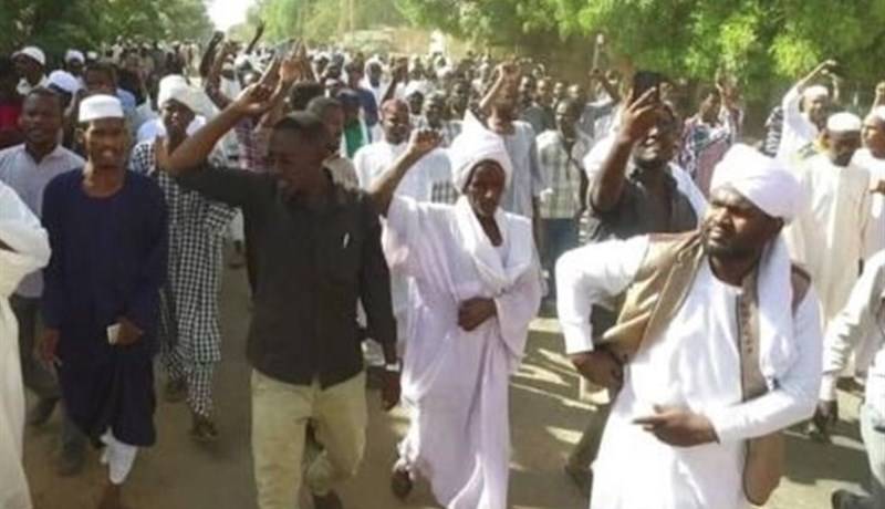 تظاهرات سودانی‌ها علیه توافق سیاسی ژنرال برهان با حمدوک
