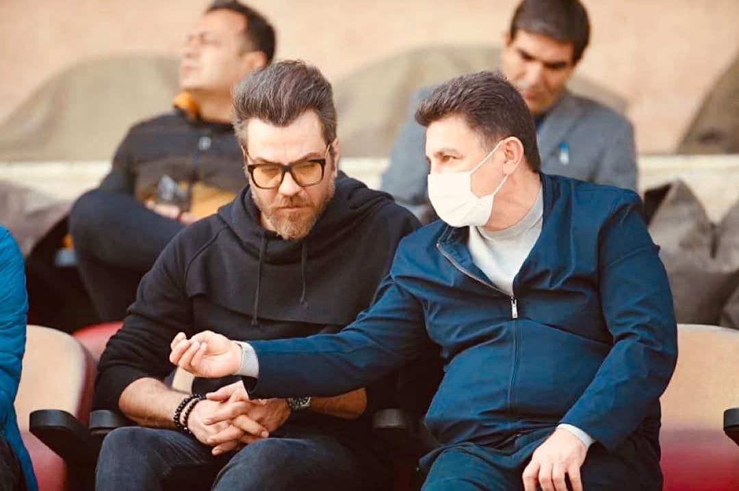 خواننده پاپ در بازی دوستانه پرسپولیس