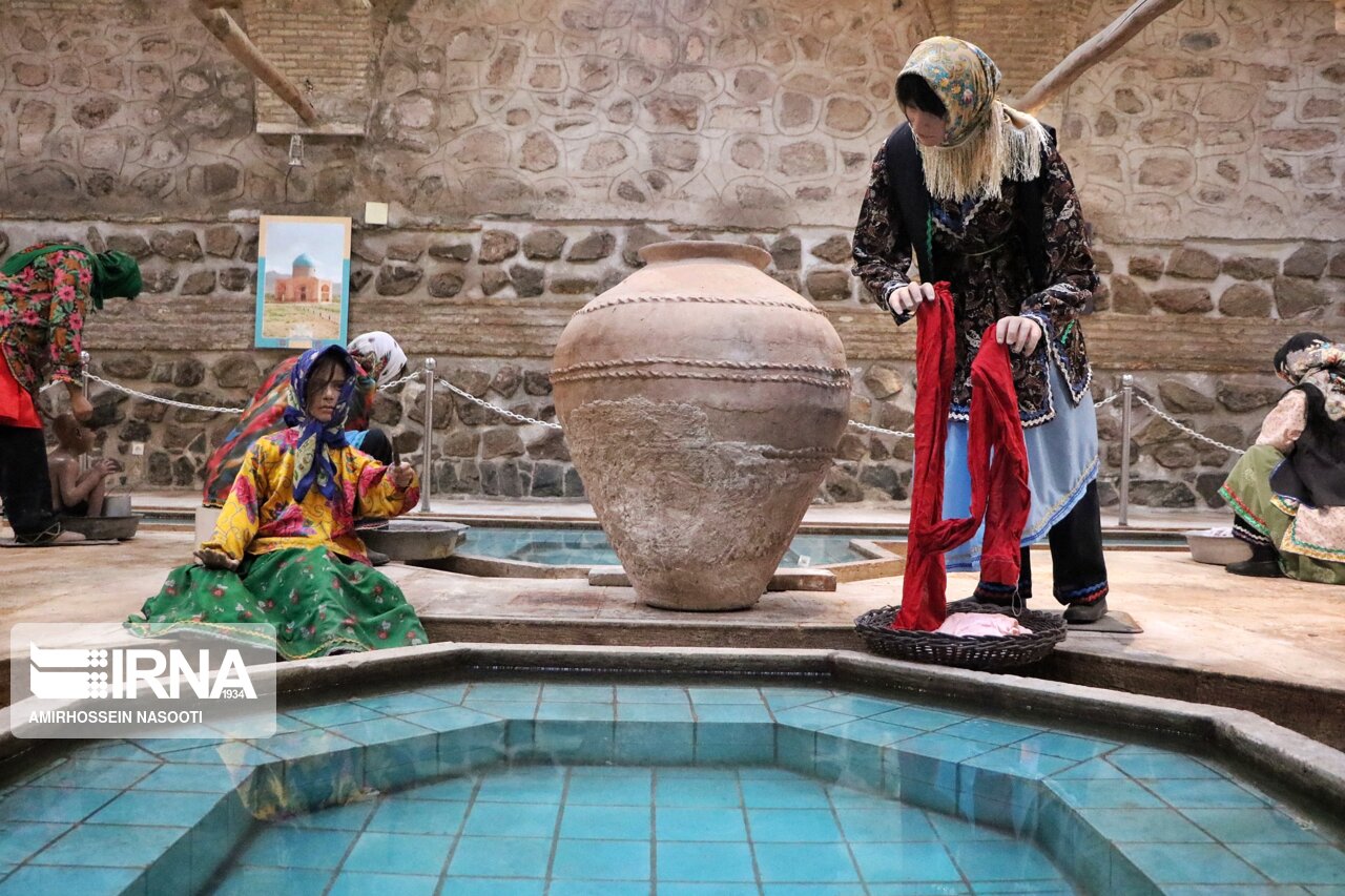 عکس/ رختشویخانه زنجان، نمادی از قدمت پاکیزگی ایرانیان